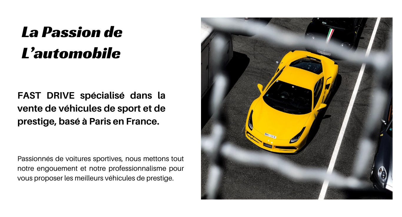 Page d'accueil site web Fastdrive