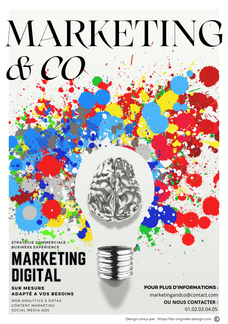 Flyer Agence de marketing